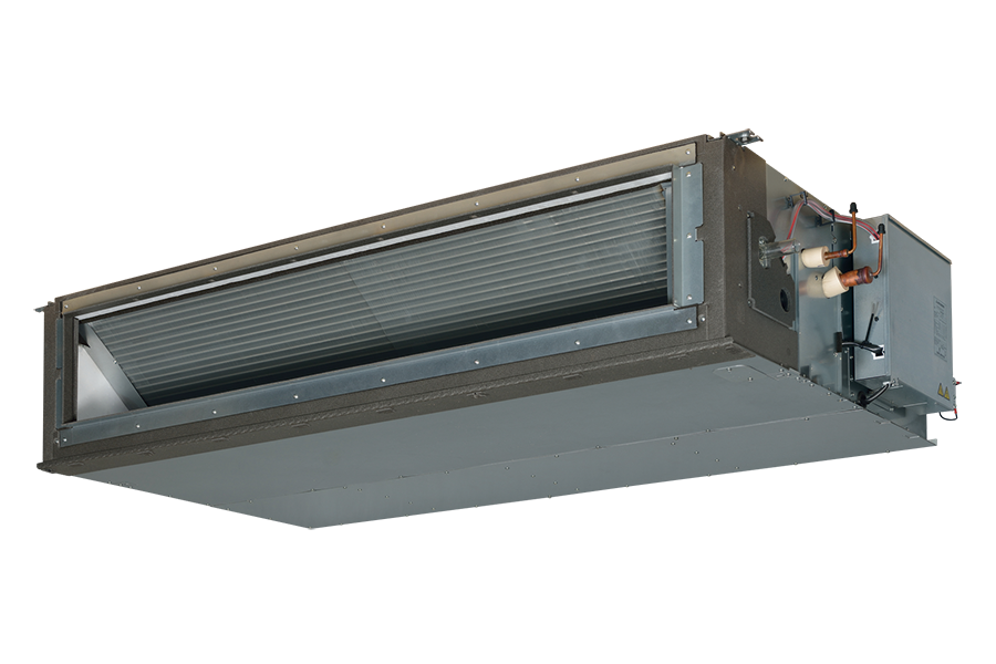 Канальные внутренние блоки со 100% притоком свежего воздуха